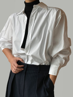 COTTON PINCHED SHIRT