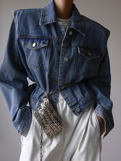 CROPPED DENIM JACKET