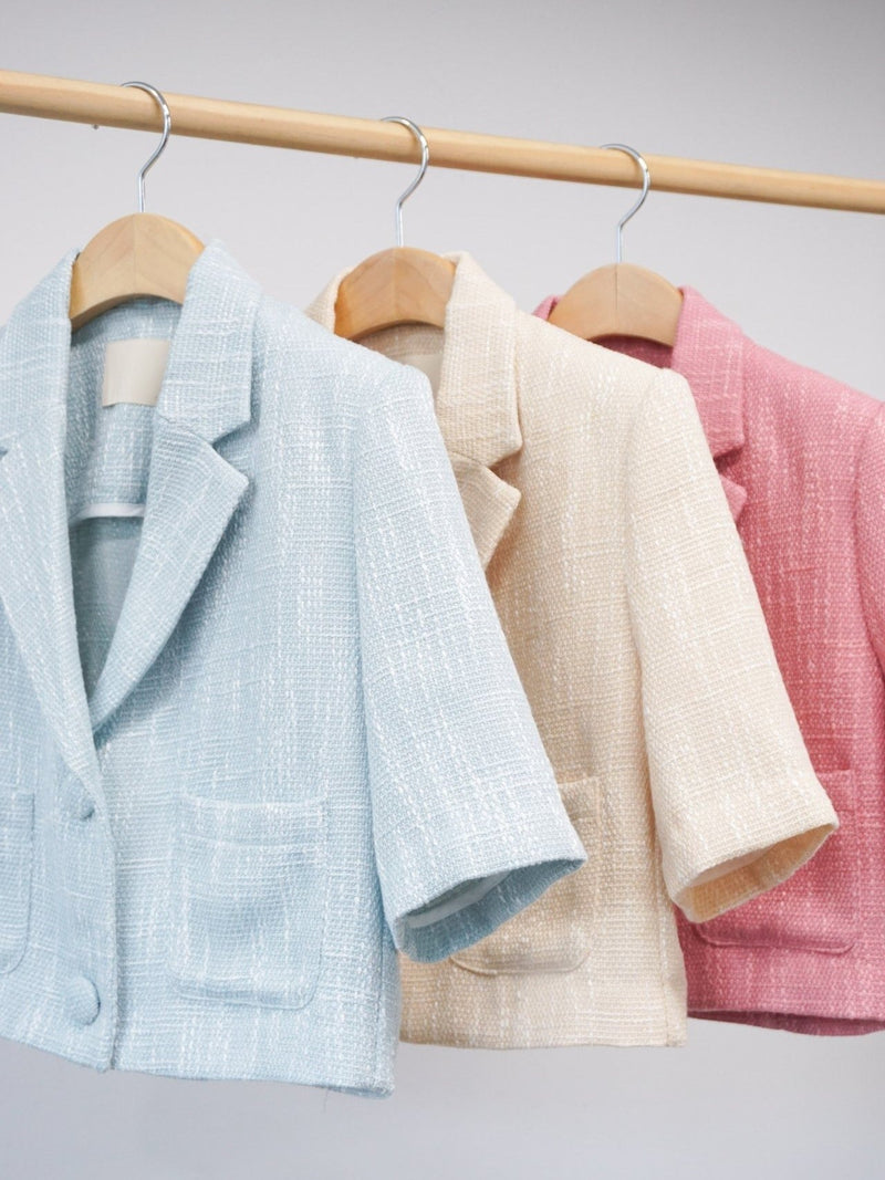 BUTTON STRUCTURED JACKET