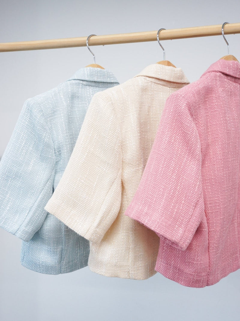 BUTTON STRUCTURED JACKET