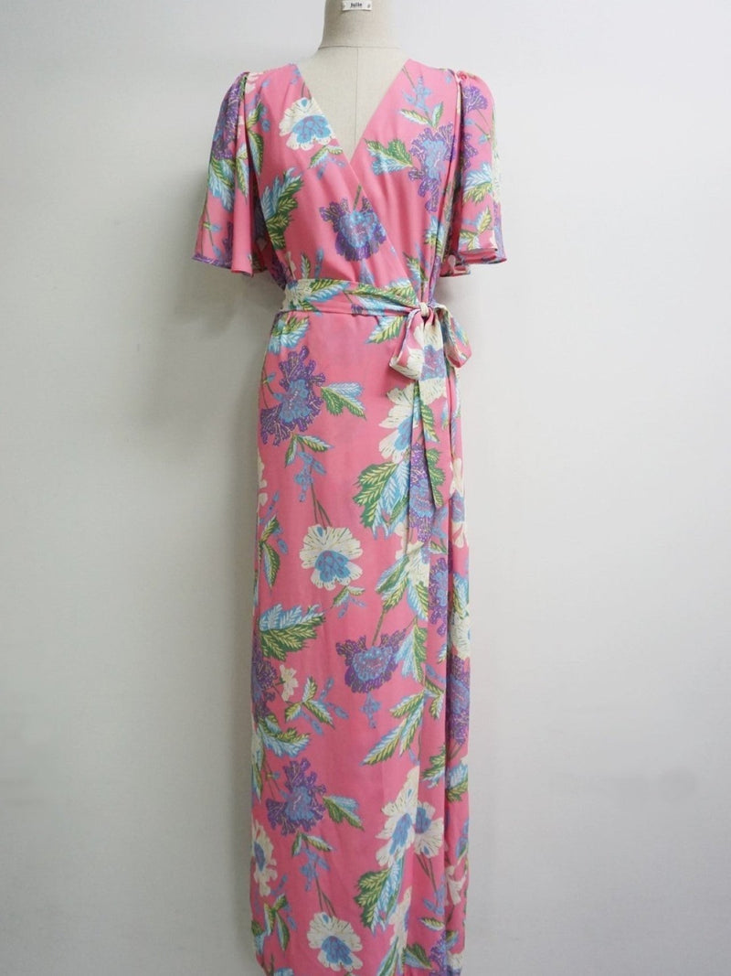 CURZON WRAP MAXI DRESS