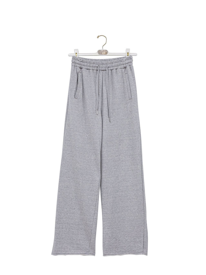 CUTTED DETAIL WIDE SWEATPANTS – MINUSEY