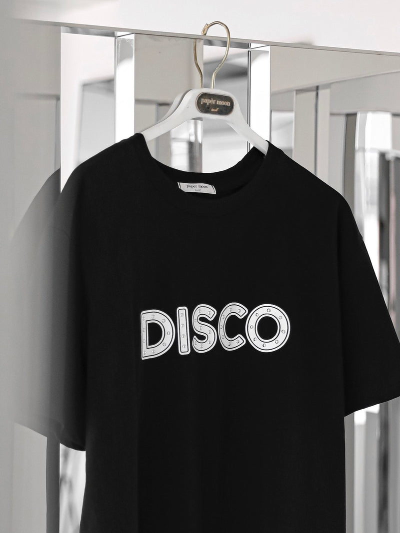 DISCO STUDDED PRINT T-SHIRT