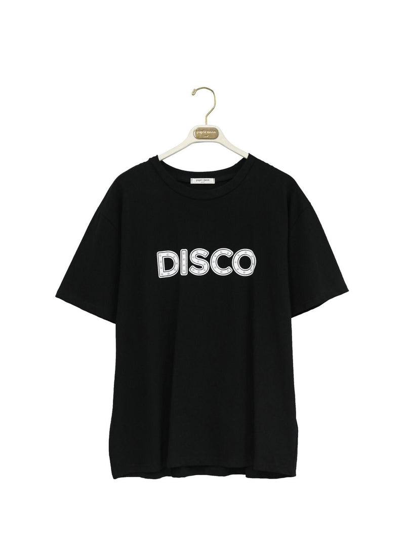 DISCO STUDDED PRINT T-SHIRT