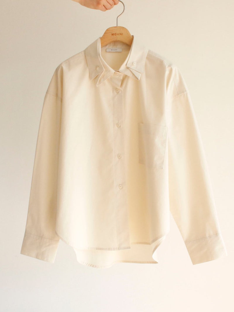 DOUBLE COLLAR COTTON SHIRT