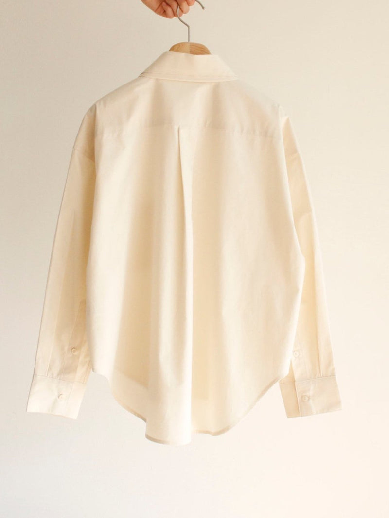 DOUBLE COLLAR COTTON SHIRT