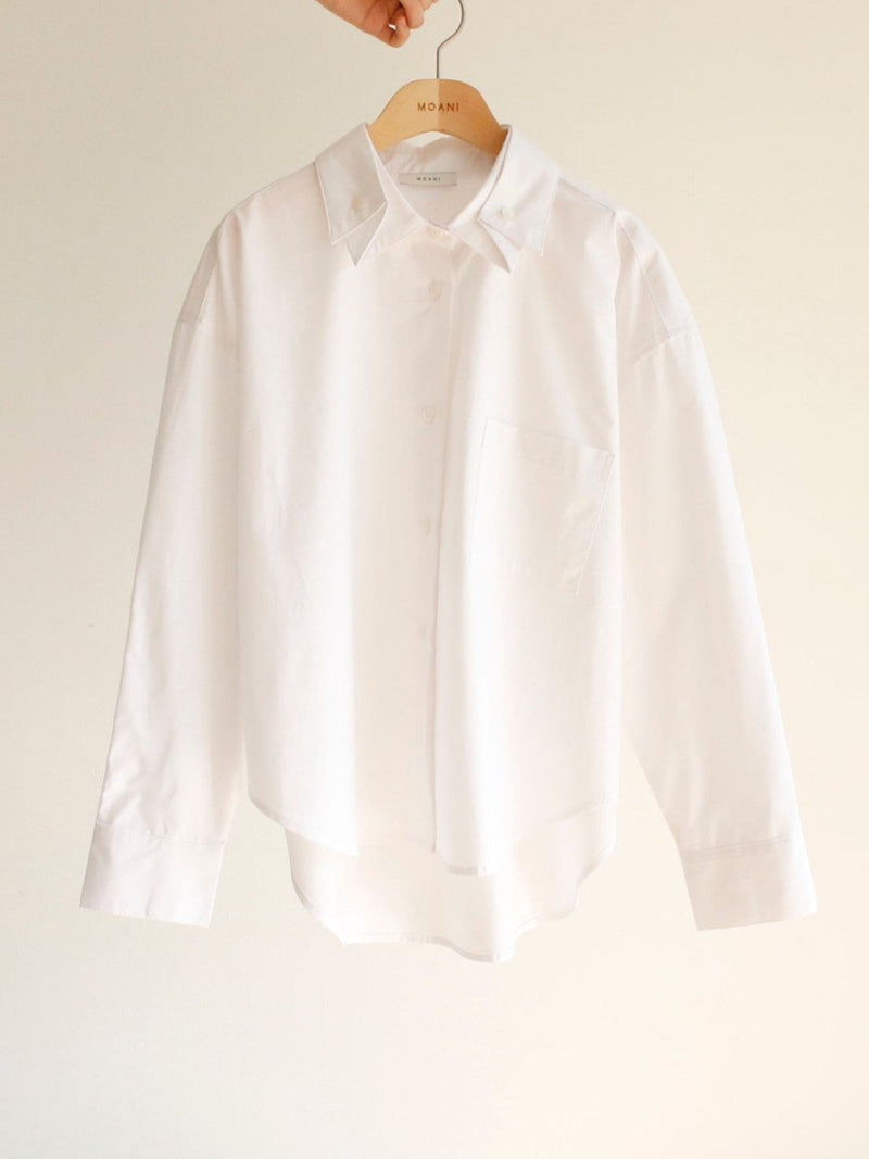 DOUBLE COLLAR COTTON SHIRT