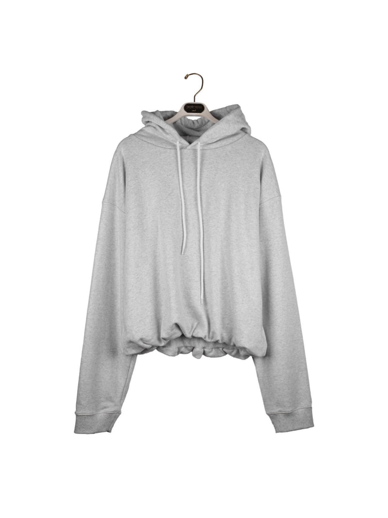 DOUBLE FLEECE BUBBLE HOODIE