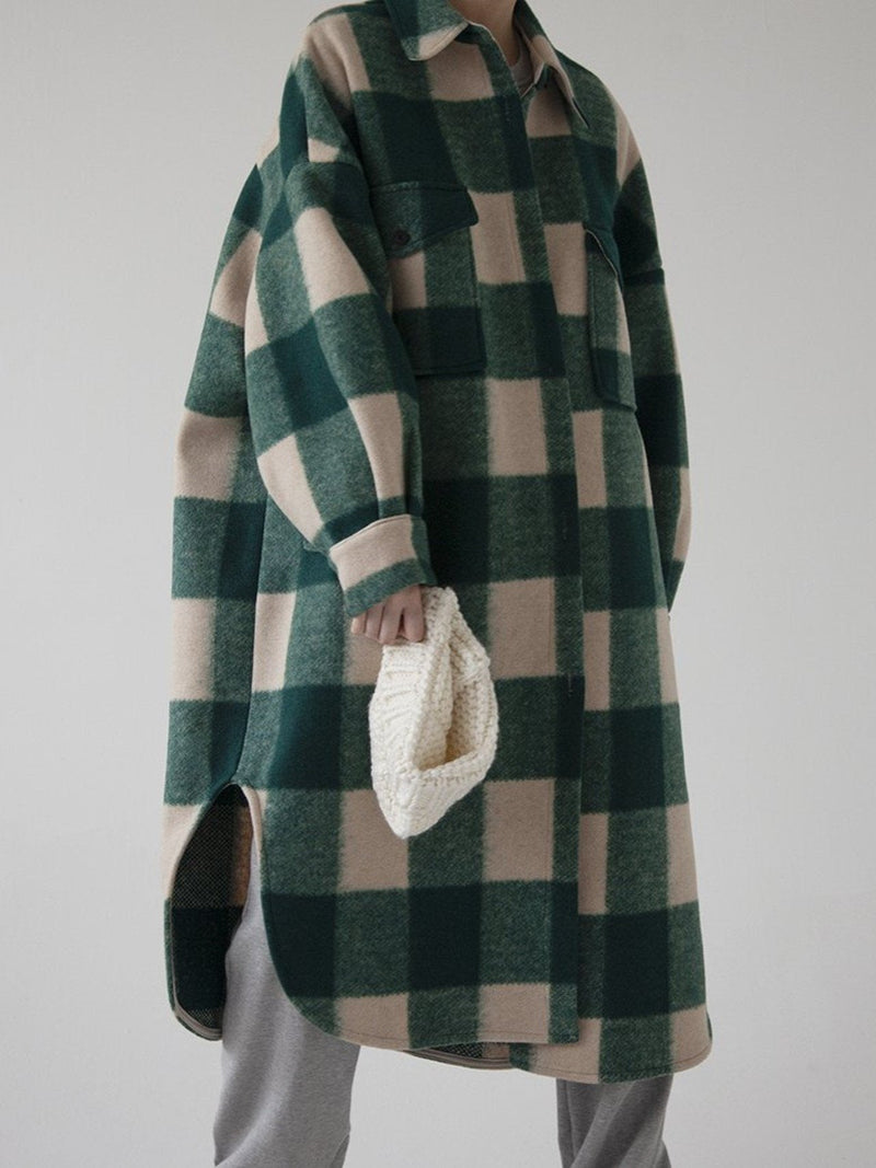 FONTAGE CHECK COAT