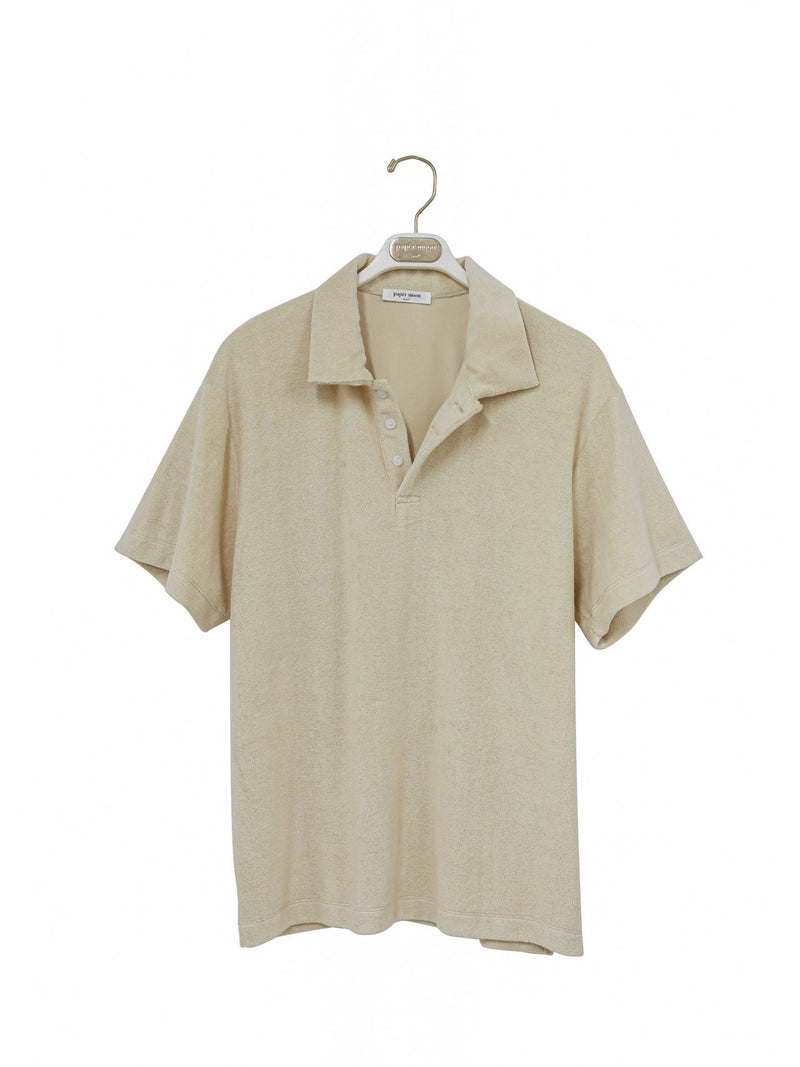 FRENCH TERRY POLO SHIRT