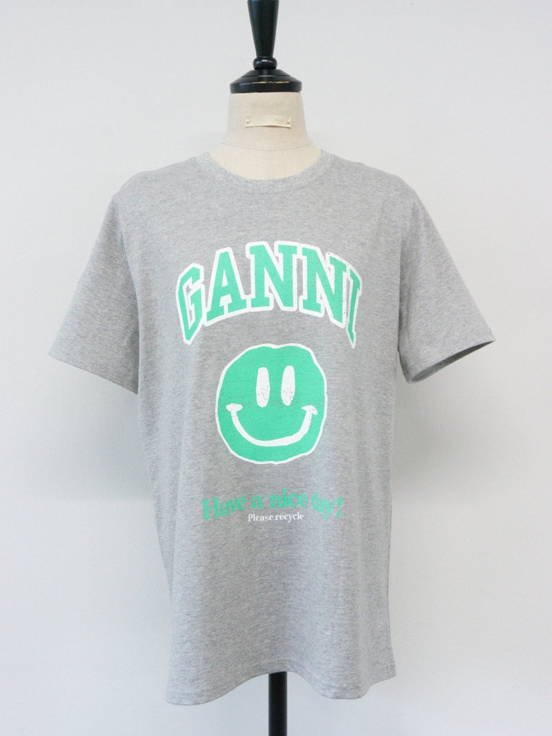 Ganni Smiley T-Shirt