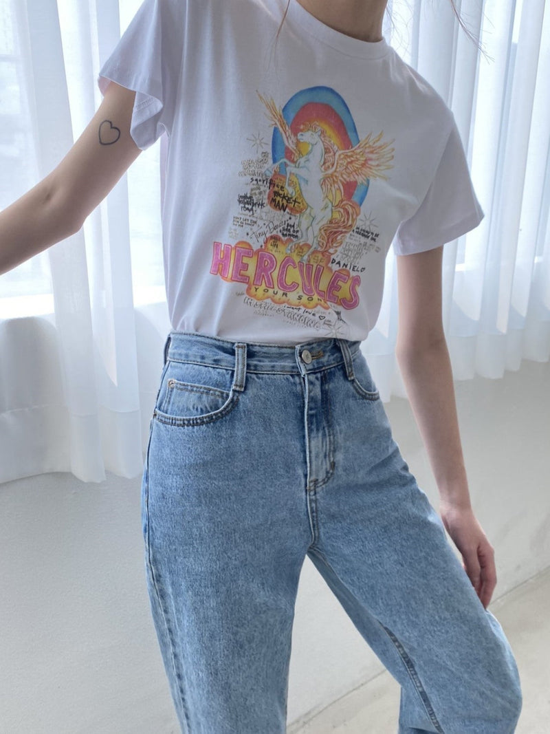 HERCULES PRINTED T-SHIRT