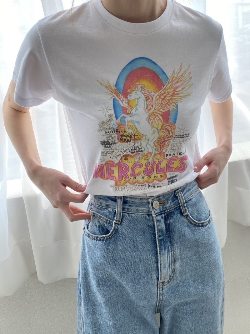 HERCULES PRINTED T-SHIRT