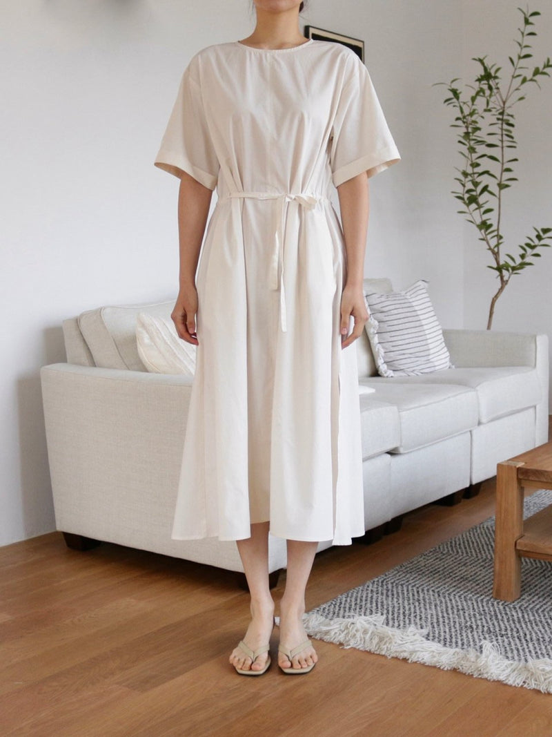 HALF SLEEVE PEASANT DRESS