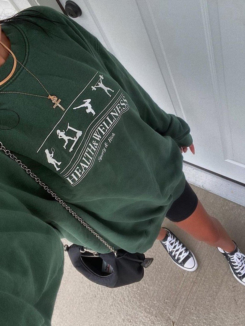 HEALTH & WELLNESS CREWNECK SWEATSHIRT