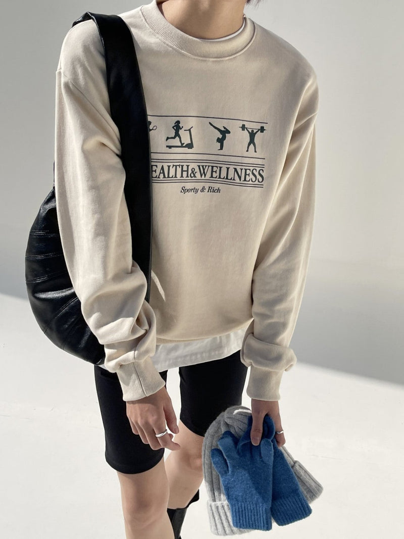 HEALTH & WELLNESS CREWNECK SWEATSHIRT