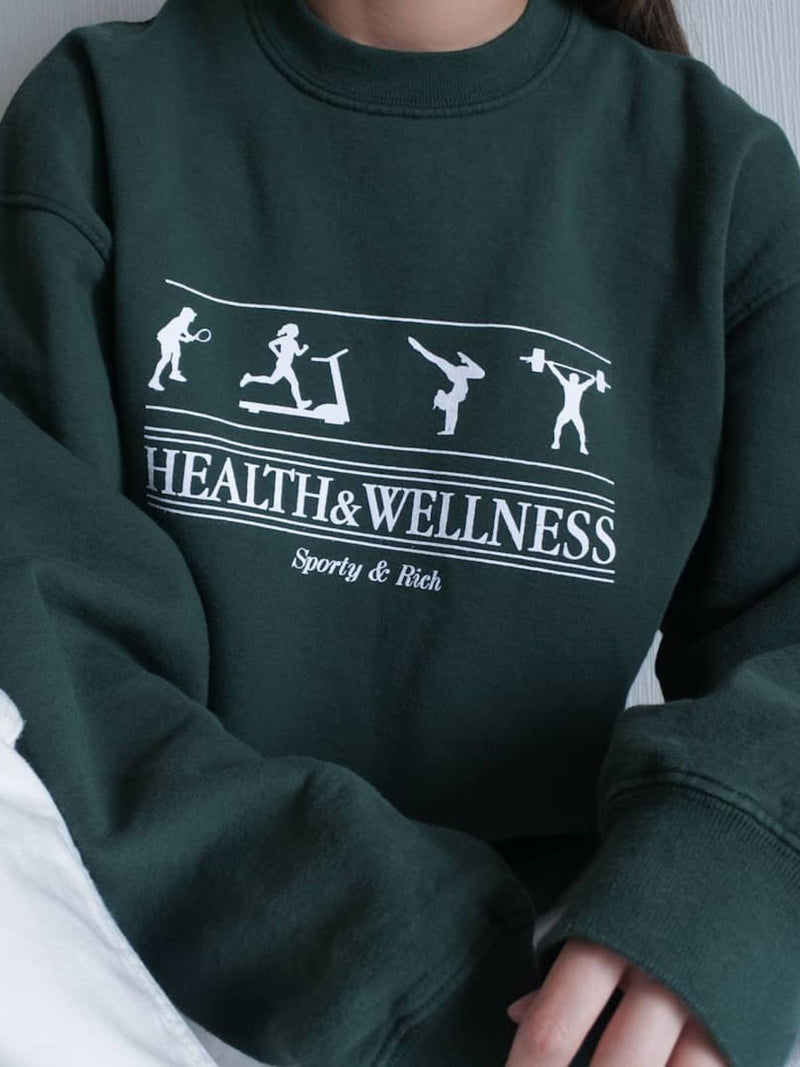 HEALTH & WELLNESS CREWNECK SWEATSHIRT
