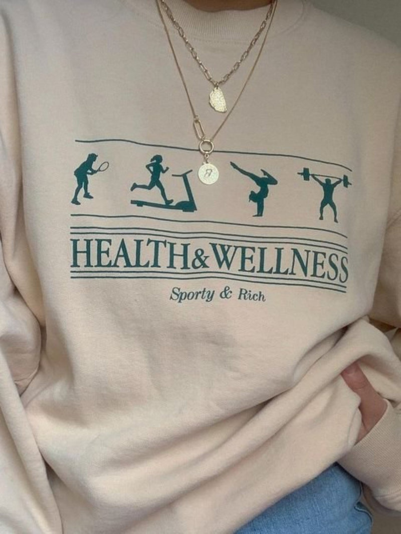 HEALTH & WELLNESS CREWNECK SWEATSHIRT