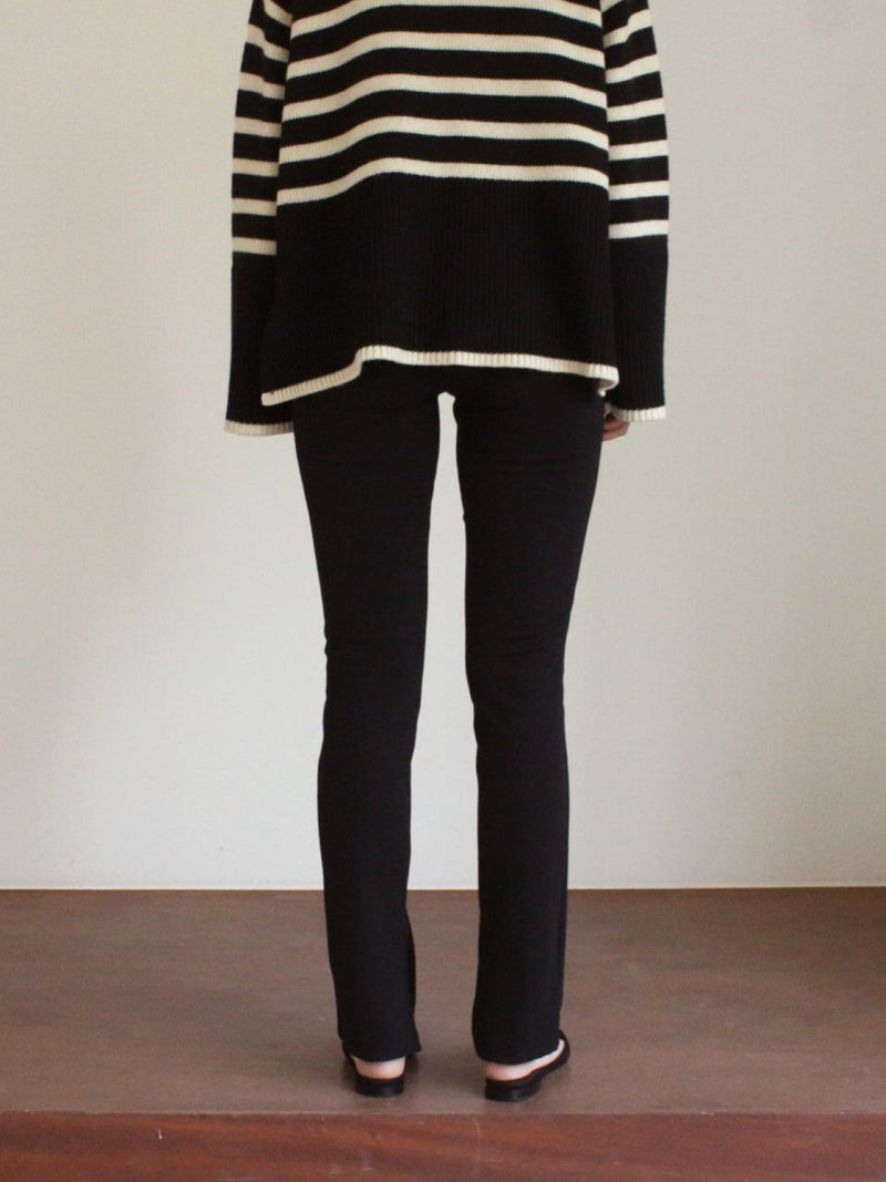 HIGH-RISE SKINNY TROUSERS