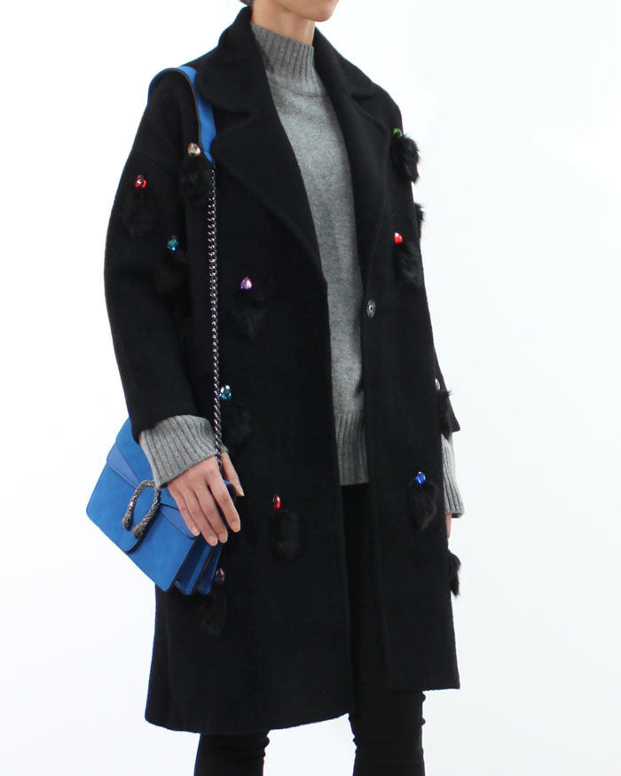 MEDUSA CONTRAST SHOULDER BAG