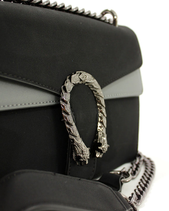 MEDUSA CONTRAST SHOULDER BAG