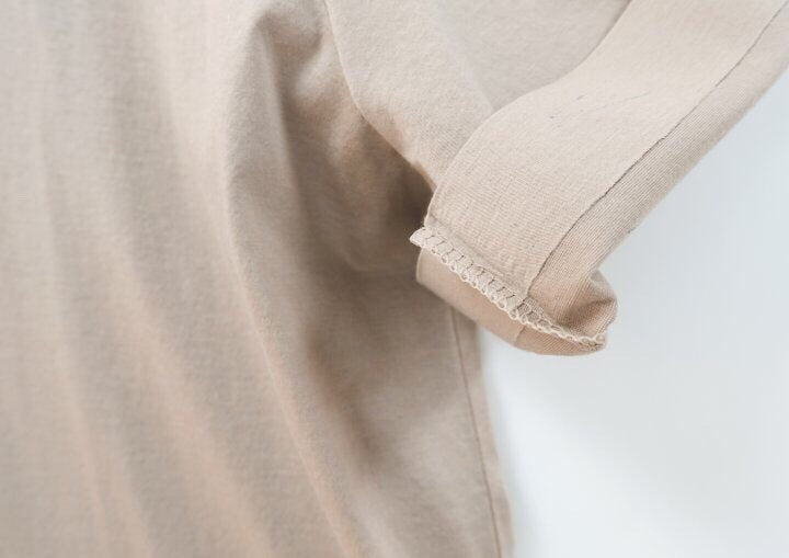 LUXE SILKET BASIC T-SHIRT