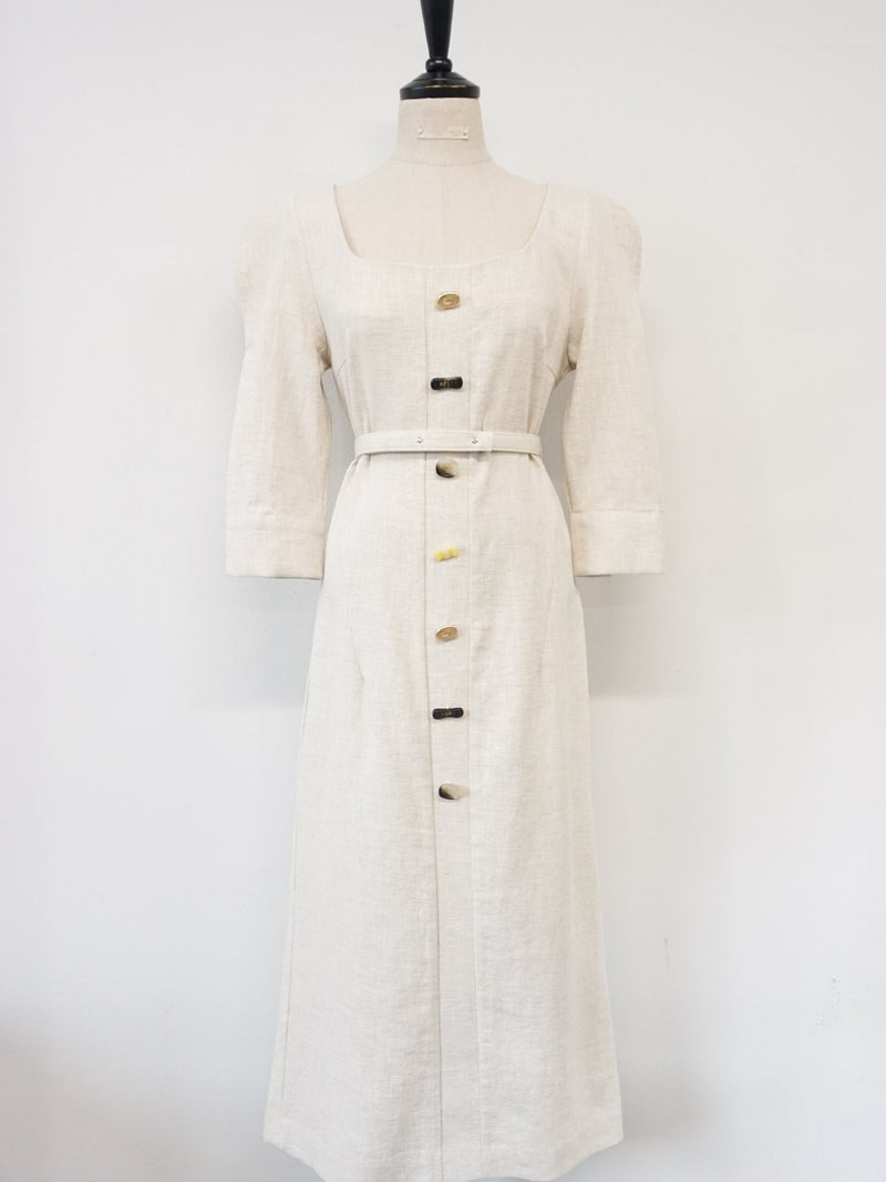 LEONIA LINEN DRESS