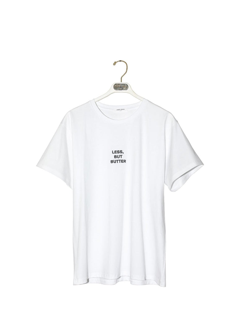 LESS, BUT BUTTER STITCHED T-SHIRT