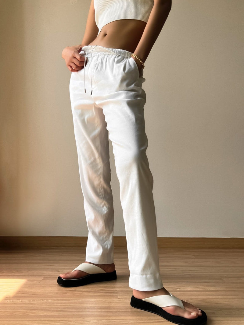 LINEN SLACKS