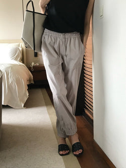 LINEN JOGGER PANTS