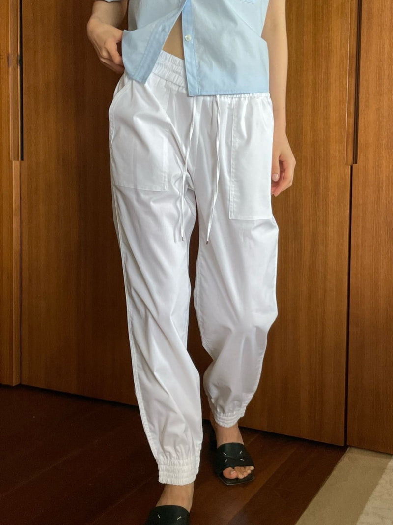 LINEN JOGGER PANTS