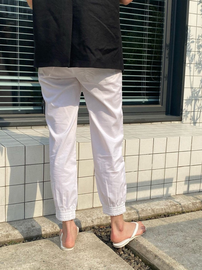 LINEN JOGGER PANTS