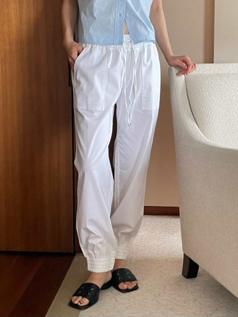 LINEN JOGGER PANTS