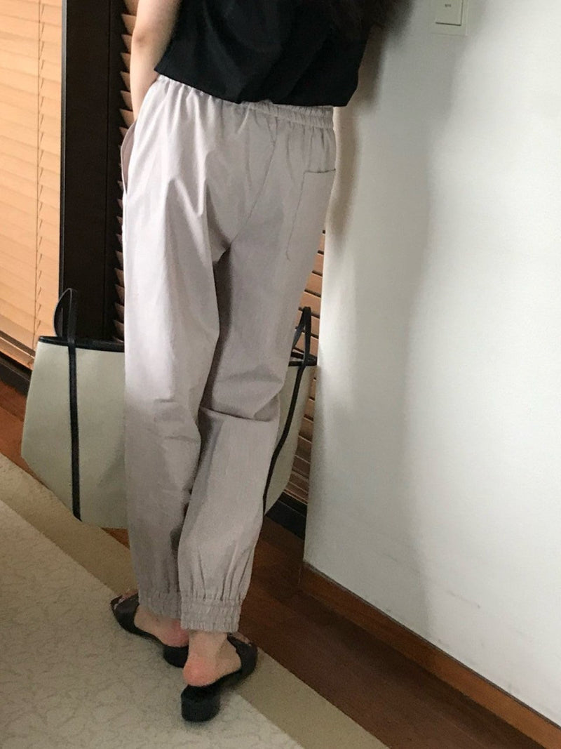 LINEN JOGGER PANTS