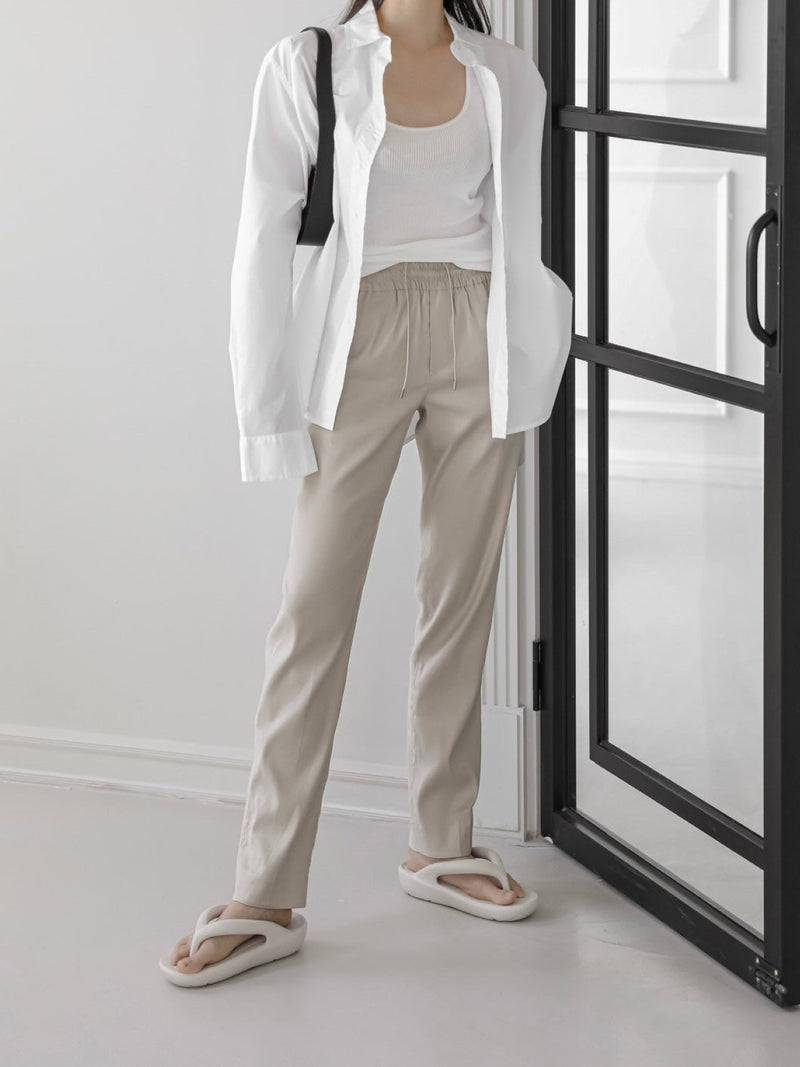 LINEN SLACKS