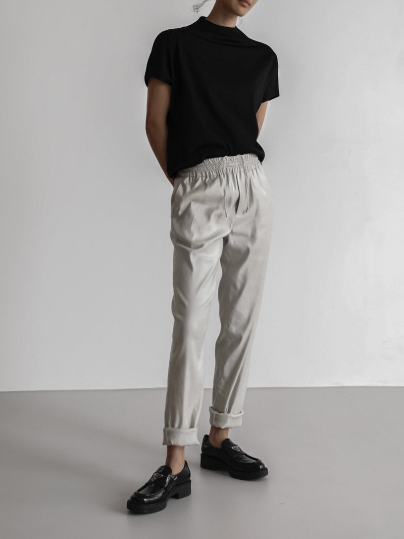 LINEN SLACKS