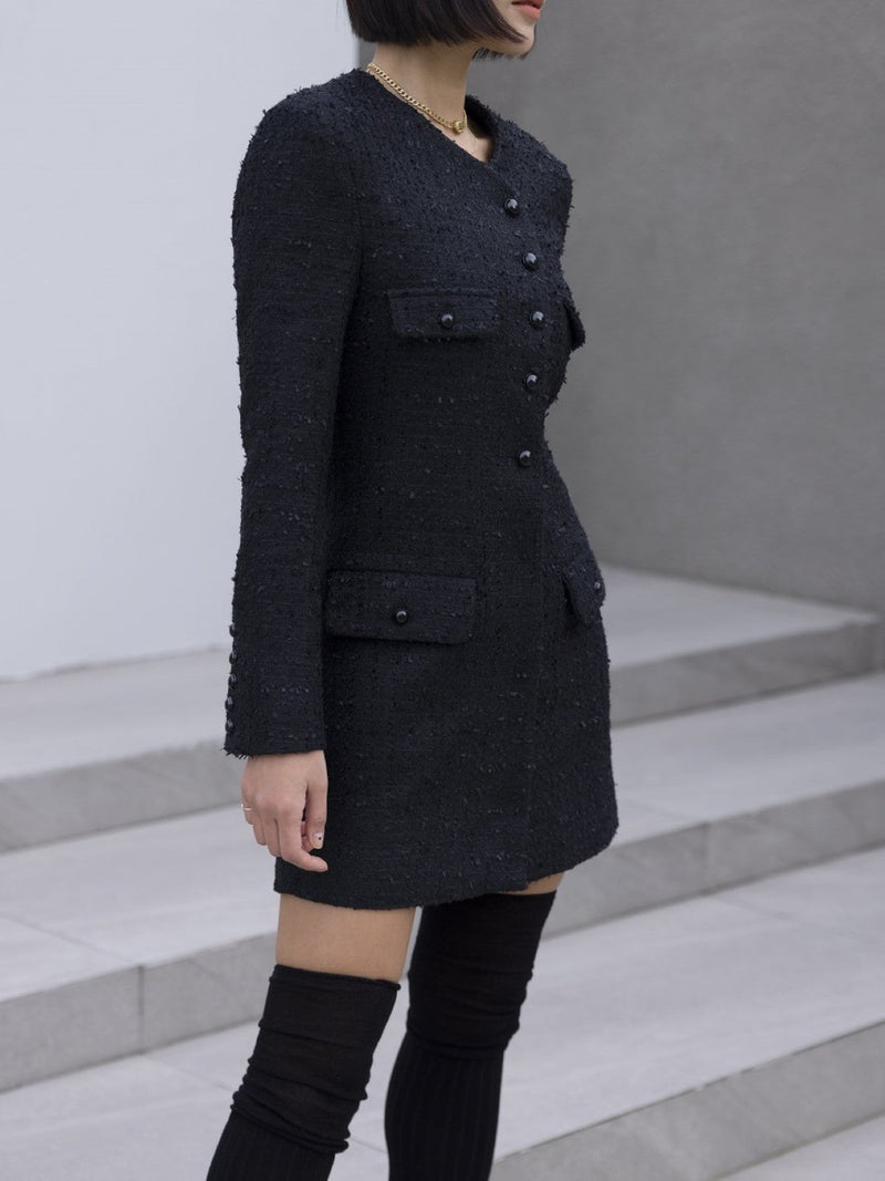 LONG TWEED JACKET