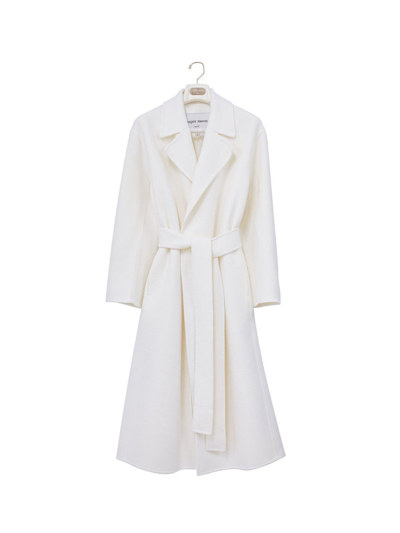 LUXE HANDMADE BELTED ROBE COAT