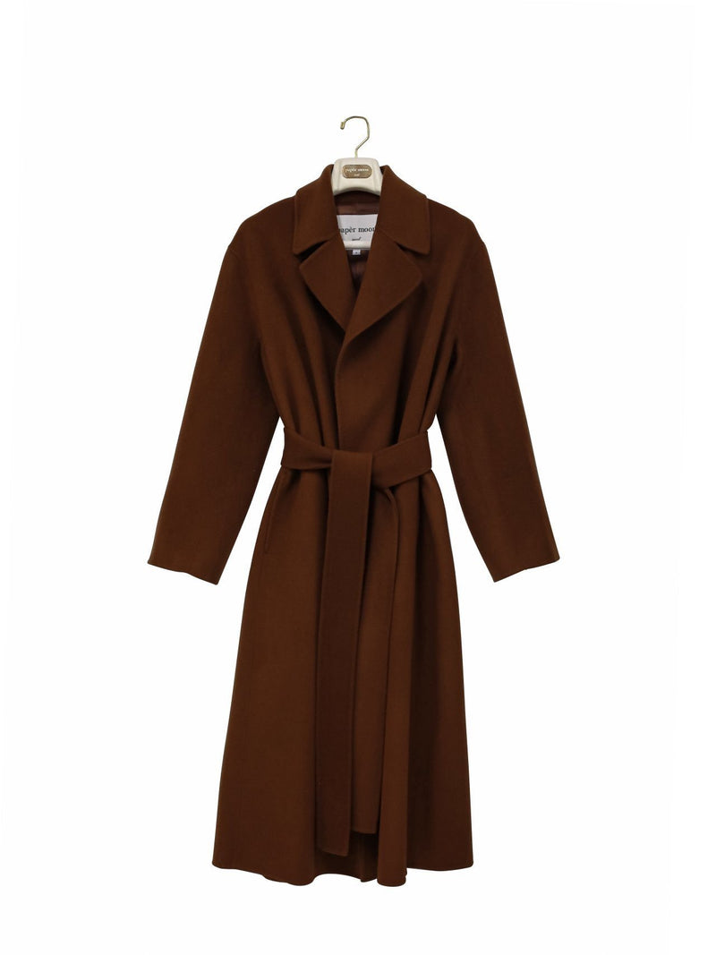 LUXE HANDMADE BELTED ROBE COAT