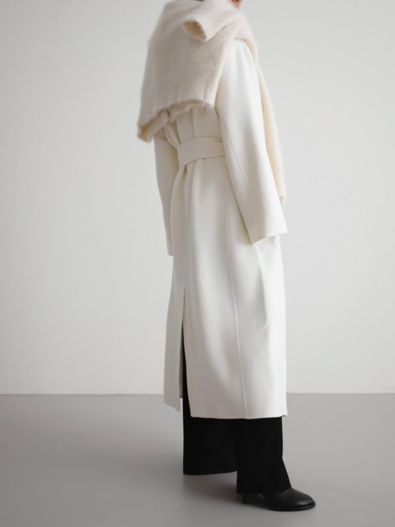 LUXE HANDMADE BELTED ROBE COAT