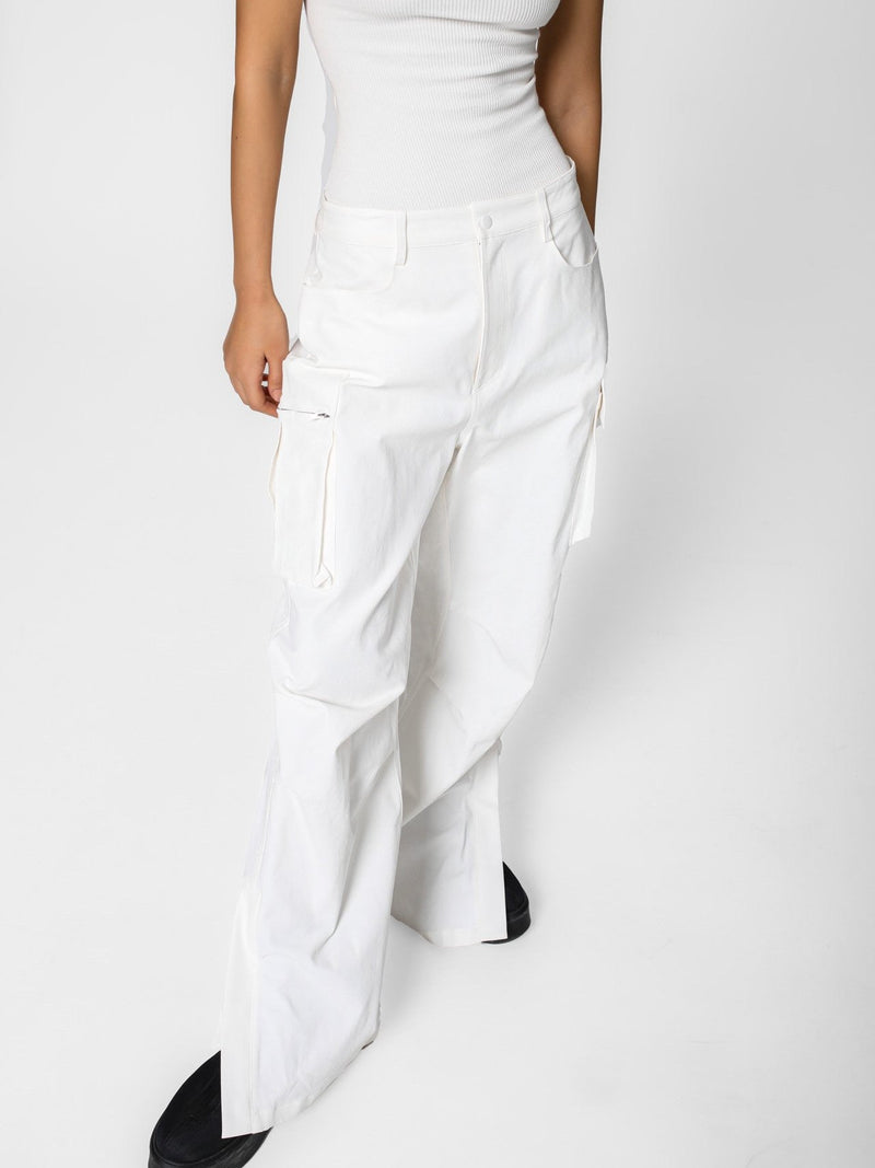 LUXE HEAVY TEXTURE CARGO PANTS