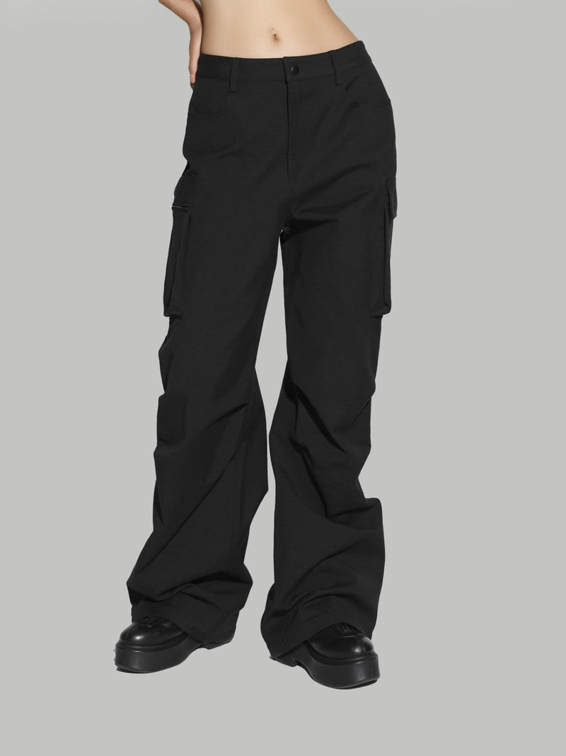 LUXE HEAVY TEXTURE CARGO PANTS