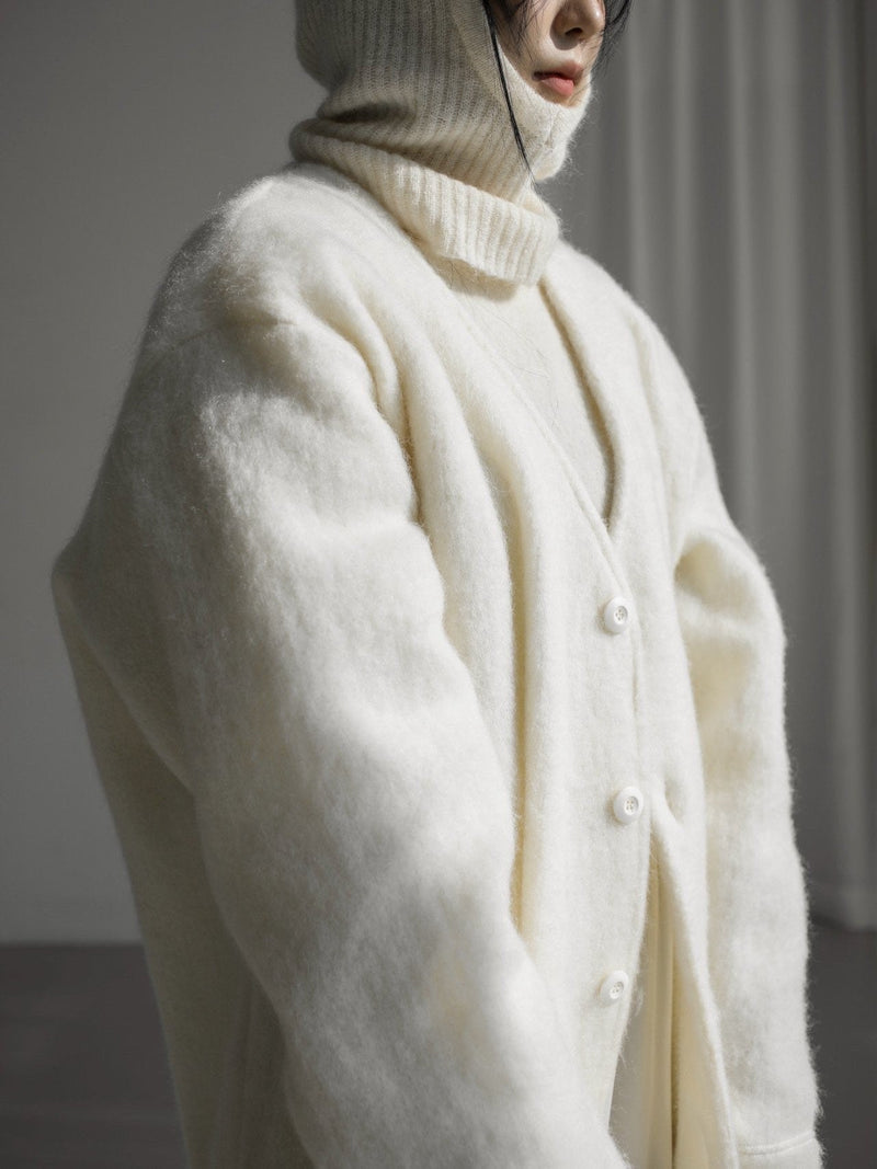 LUXE OVERSIZED MOHAIR CARDIGAN