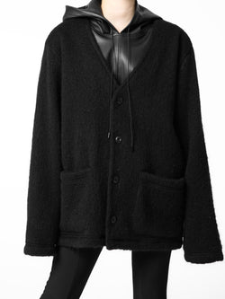 LUXE OVERSIZED MOHAIR CARDIGAN