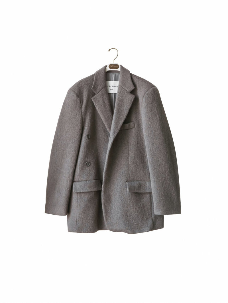 LUXE OVERSIZED MOHAIR WOOL BLAZER