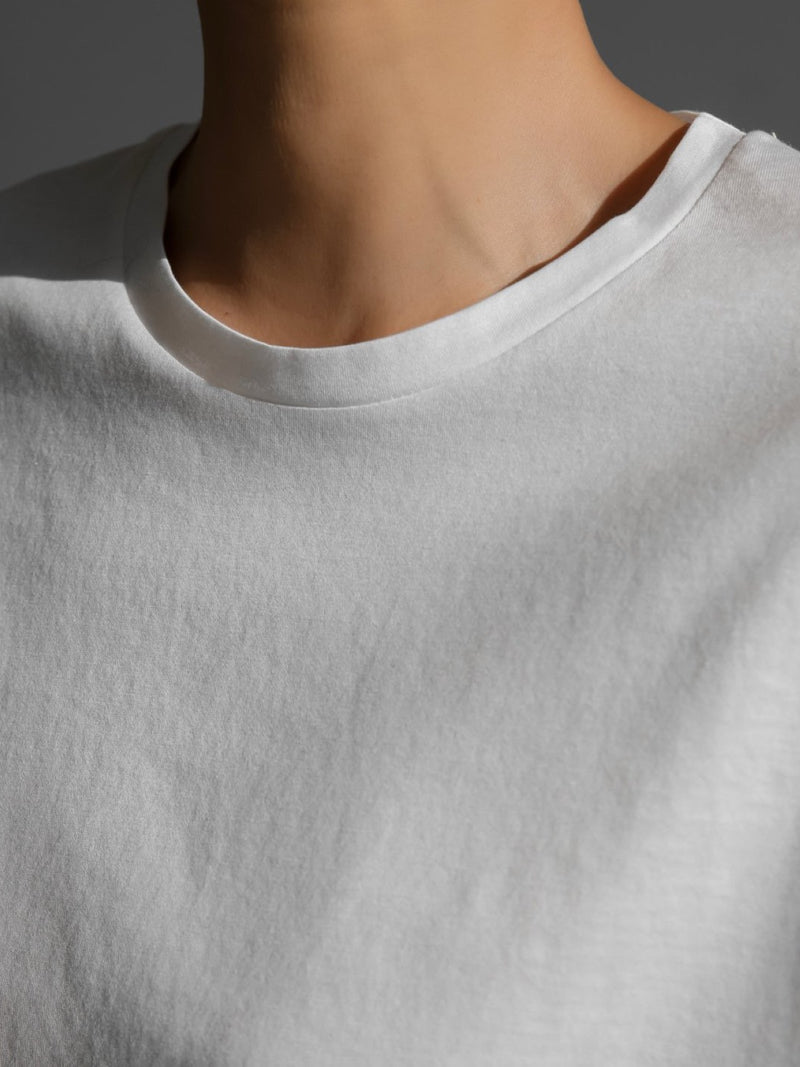 LUXE SILKET BASIC T-SHIRT