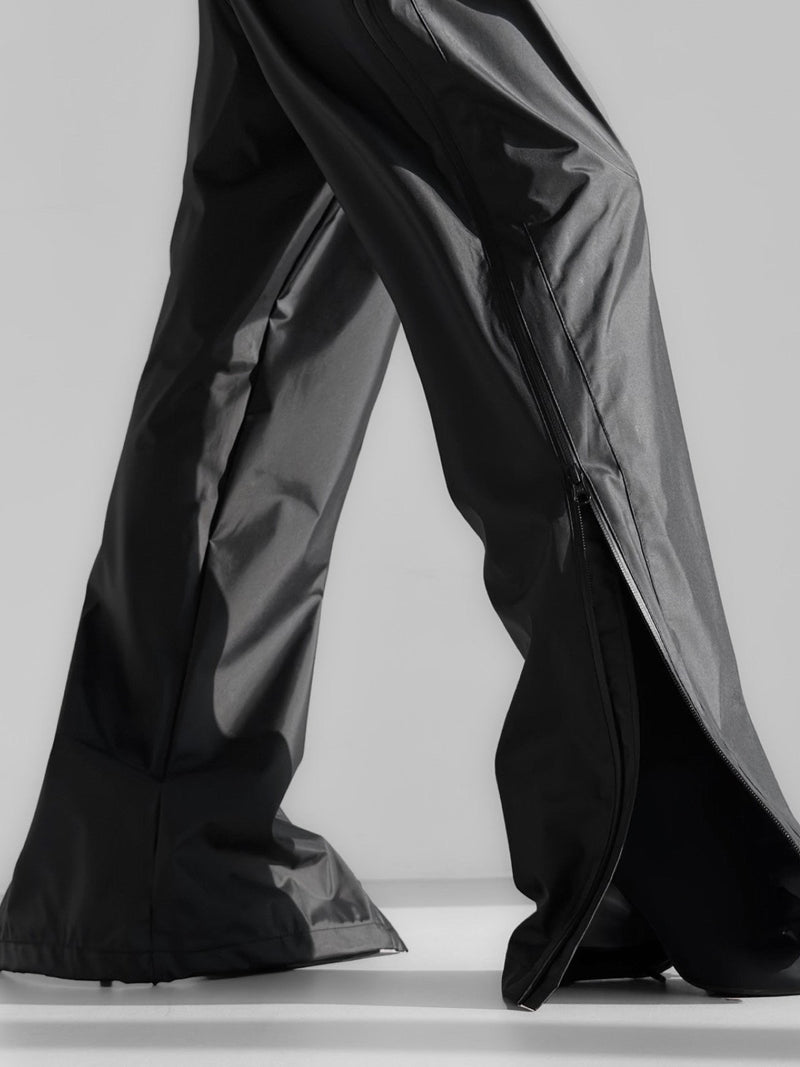 LUXE TECHNICAL SIDE ZIP DETAIL TROUSERS