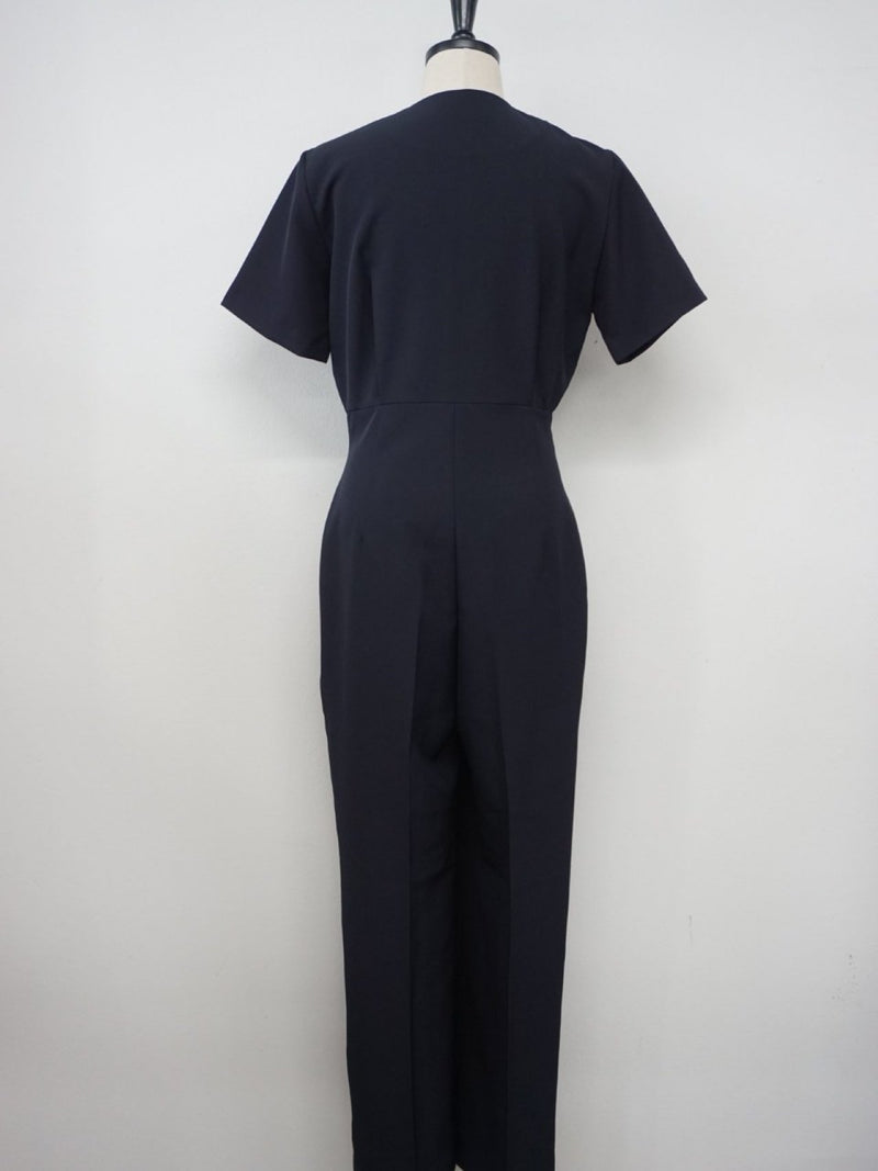 LUXE V-NECK JUMPSUIT