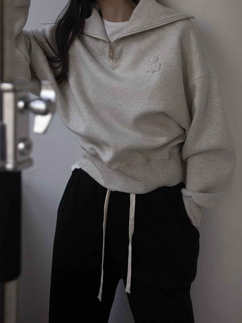 MALONEY ZIP UP SWEATSHIRT