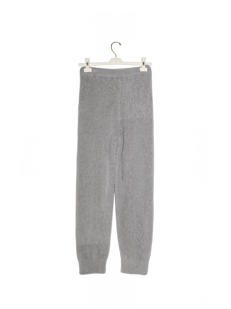 MINK HAIR KNIT SWEATPANTS